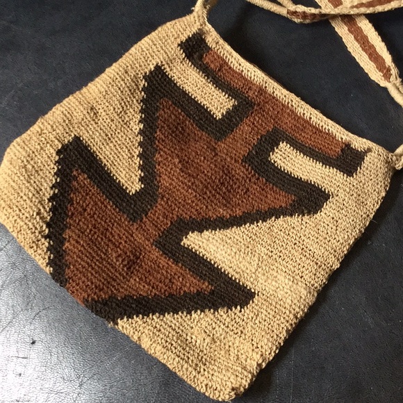 Bohemian handbag travel ocean crossbody boho aztec farmer’s market Easter spring - Picture 4 of 7